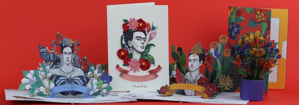 Origami Grußkarten online bestellen Frida Kahloe Edition