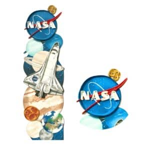 Startseite 11 || Origamo Grußkarten BK026 - Space Shuttle